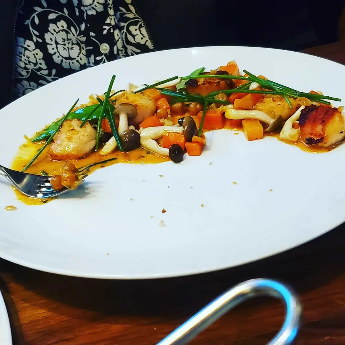Pan-Seared Sea Scallops