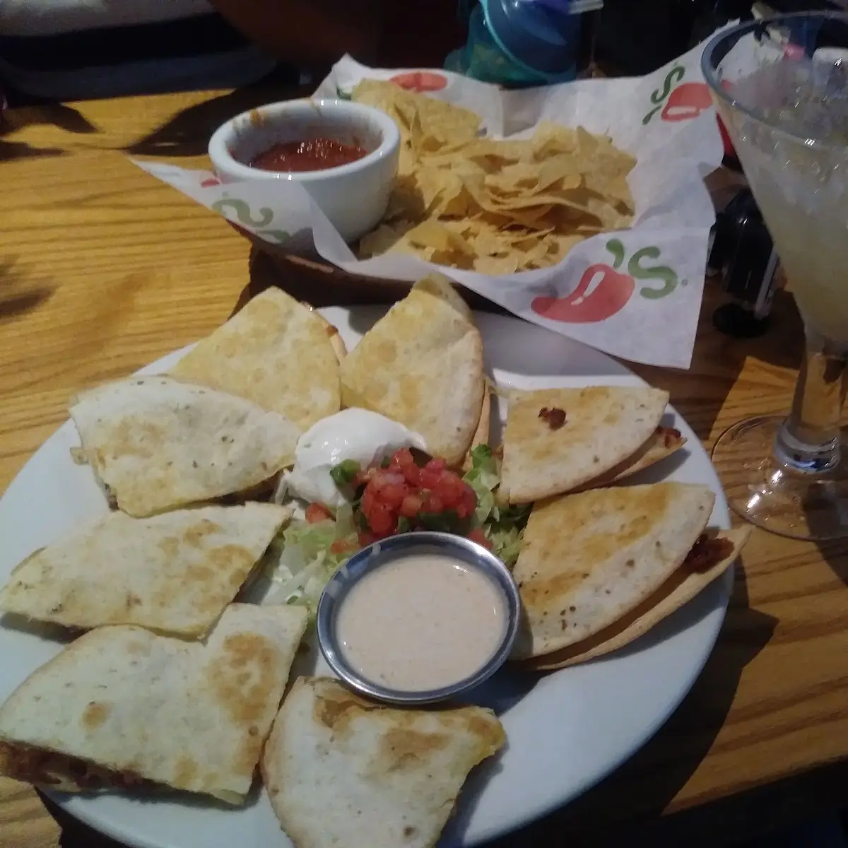 Bacon Ranch Chicken Quesadillas