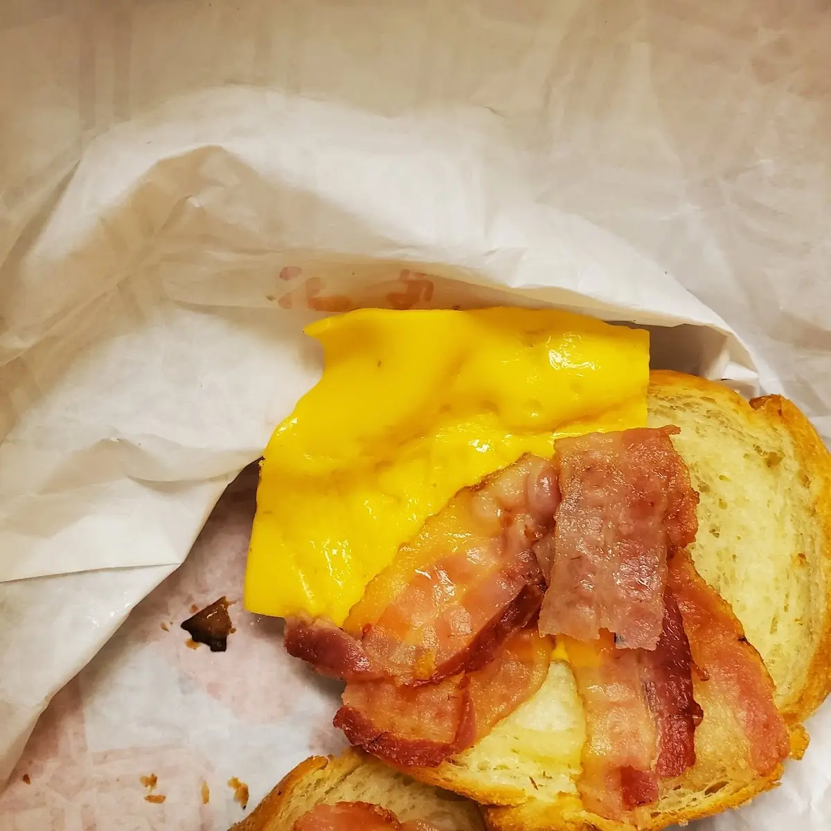 Bacon Egg and Cheese Croissant