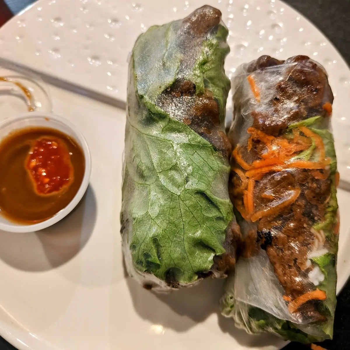 Grilled Chicken Spring Roll
