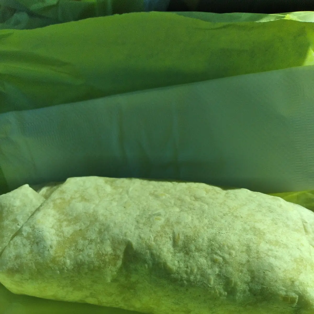 Egg Cheese Papas Bacon Burrito