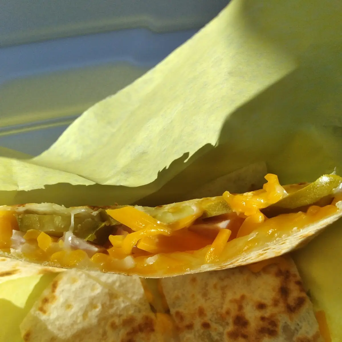 Ham and Cheese Quesadilla