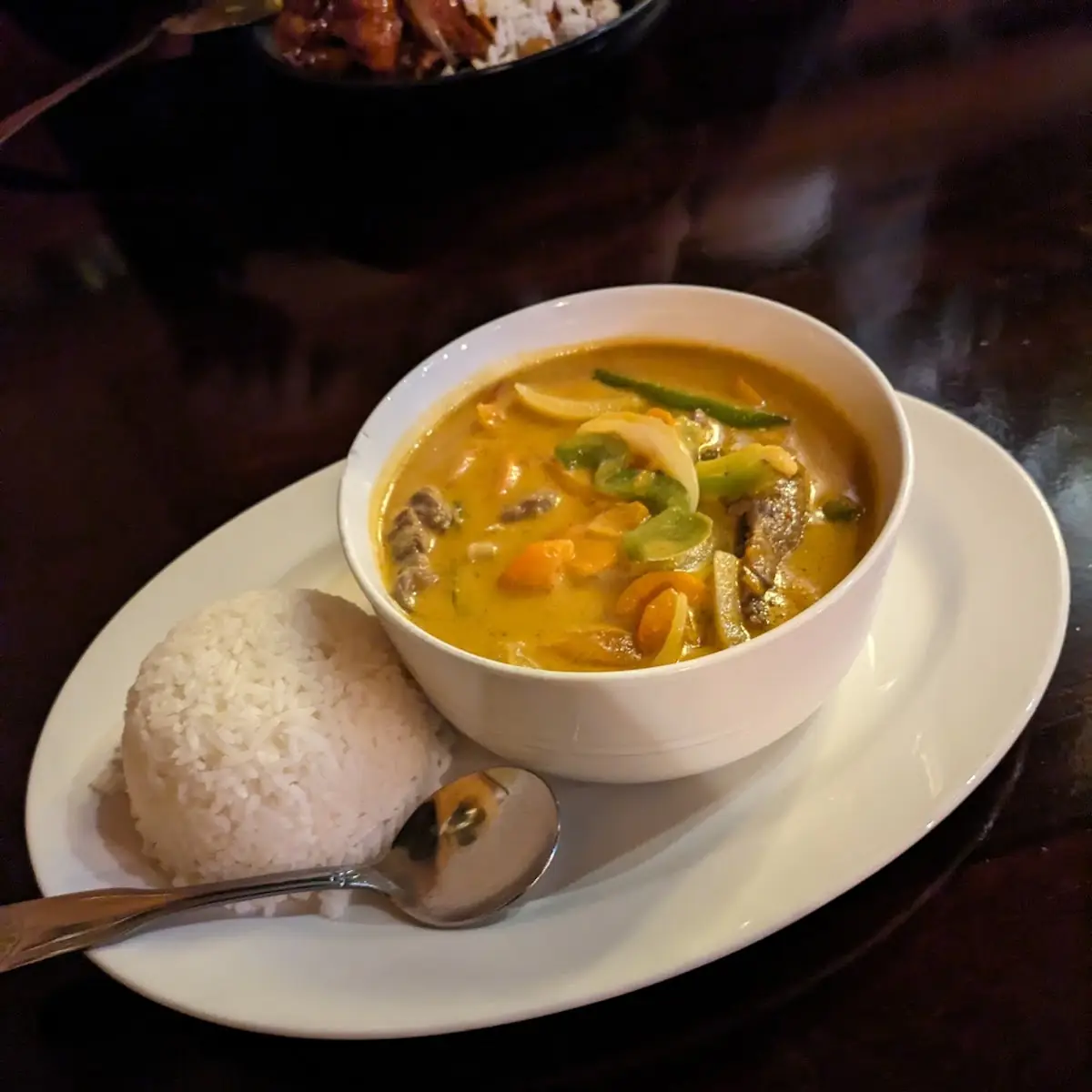 Panang Curry Beef