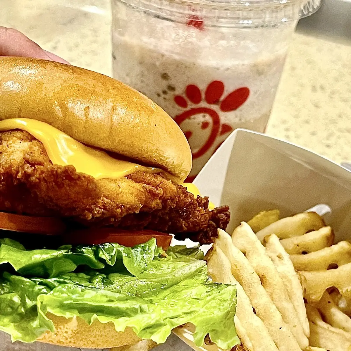 Original Chicken Burger Meal