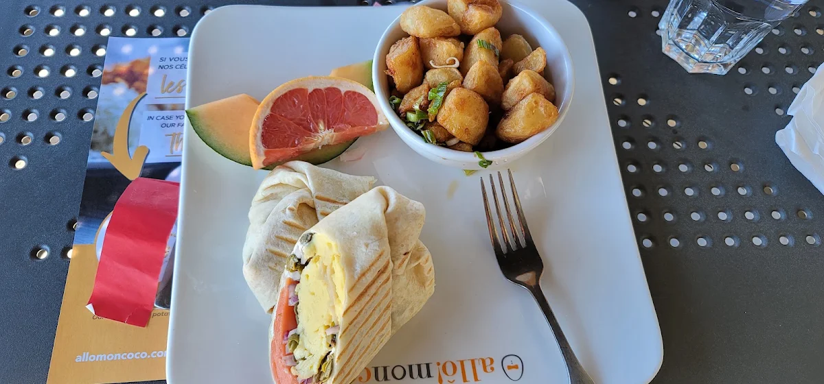 Omelette saumon fumé et oignons / Smoked Salmon and Onions Omelet