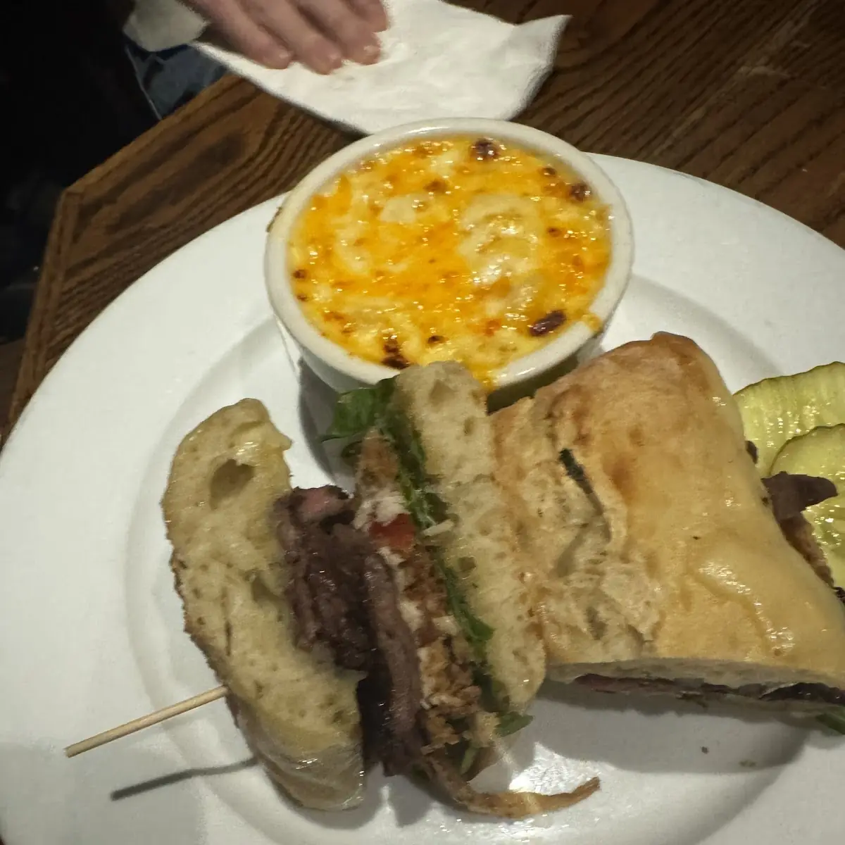 Skirt Steak Sandwich
