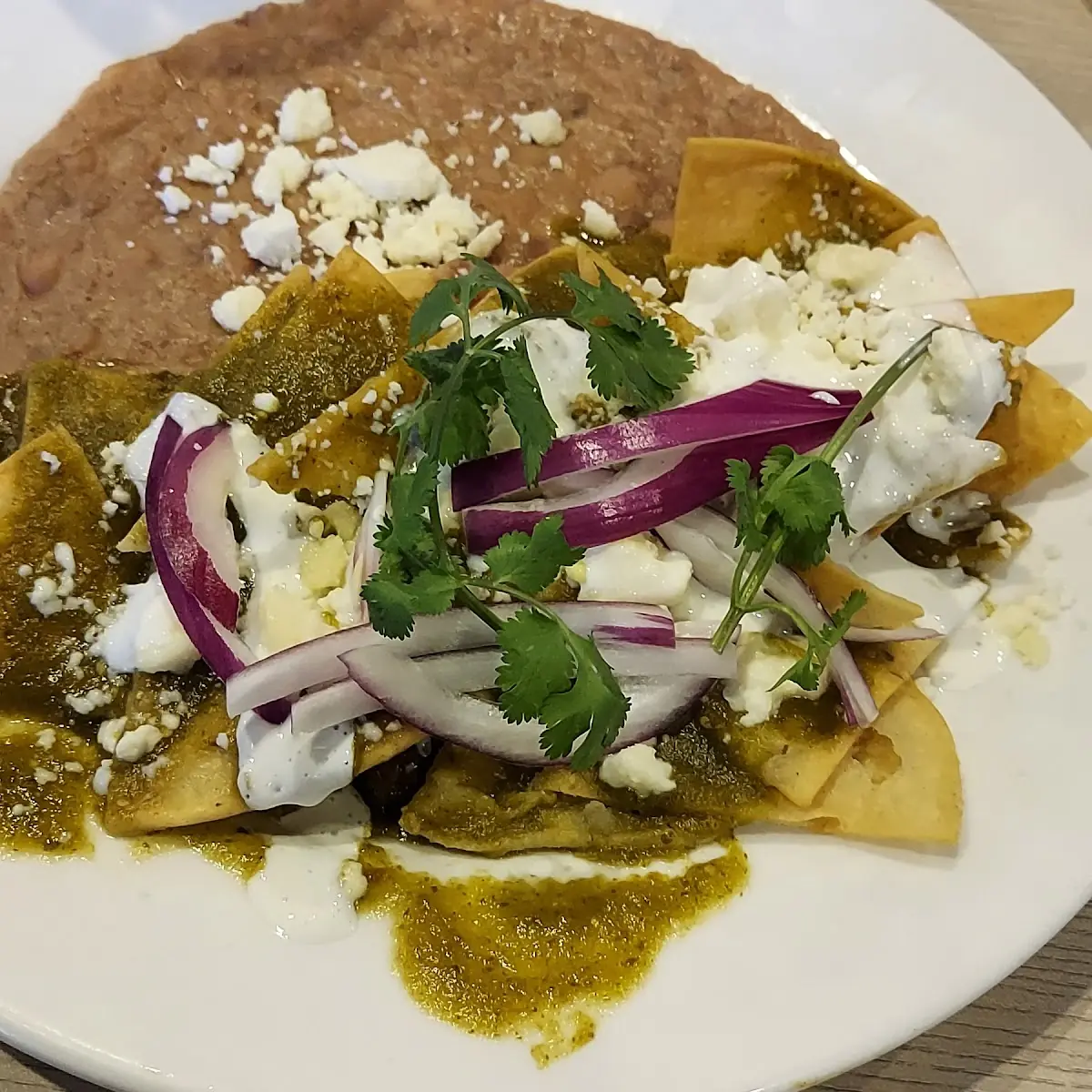 Chilaquiles Verdes