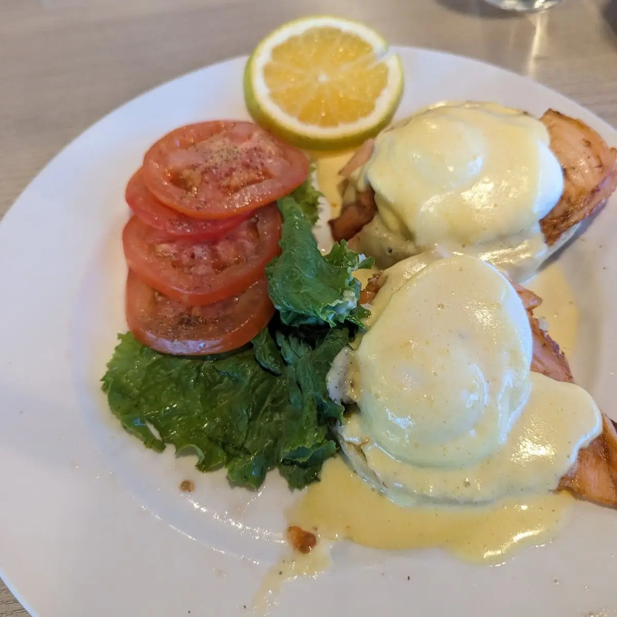 Salmon Eggs Benedict