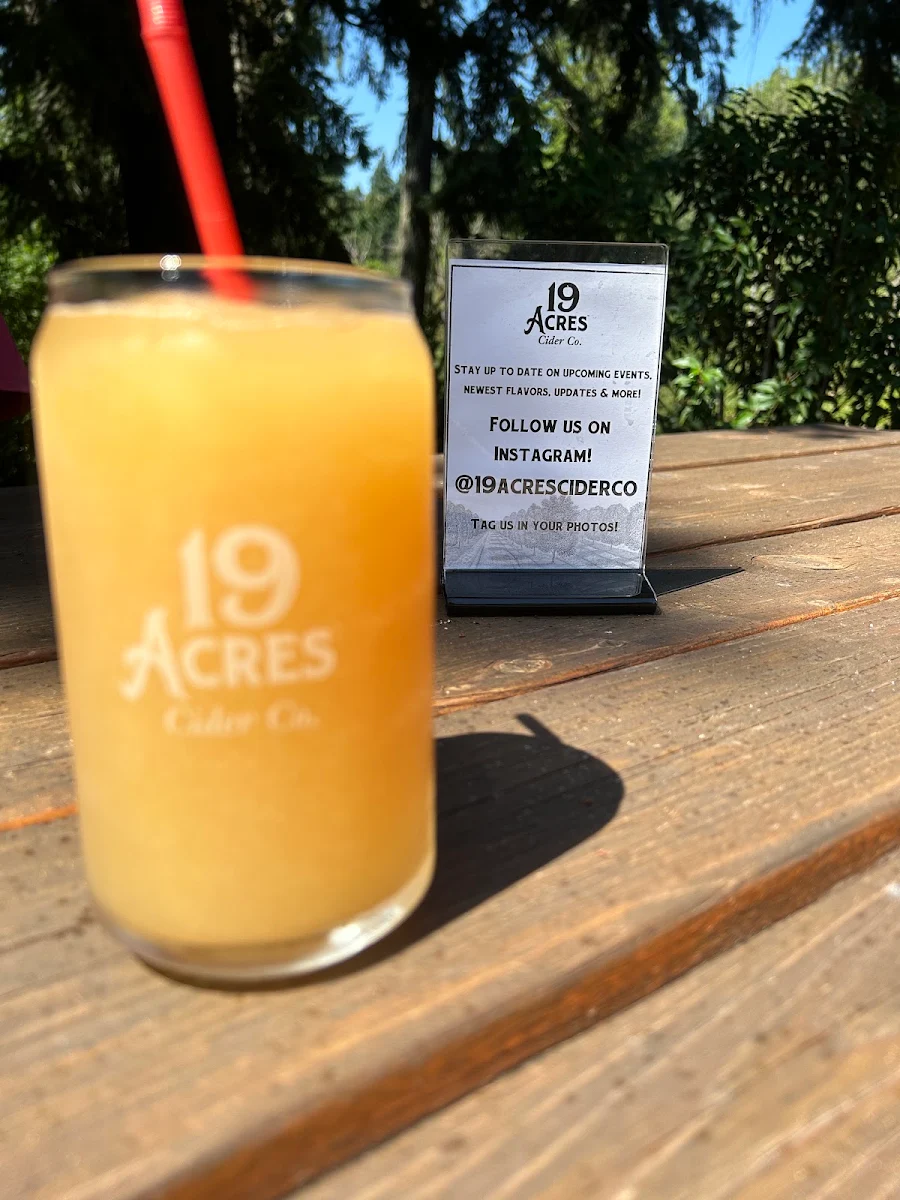 Honey Crisp Cider Slushy