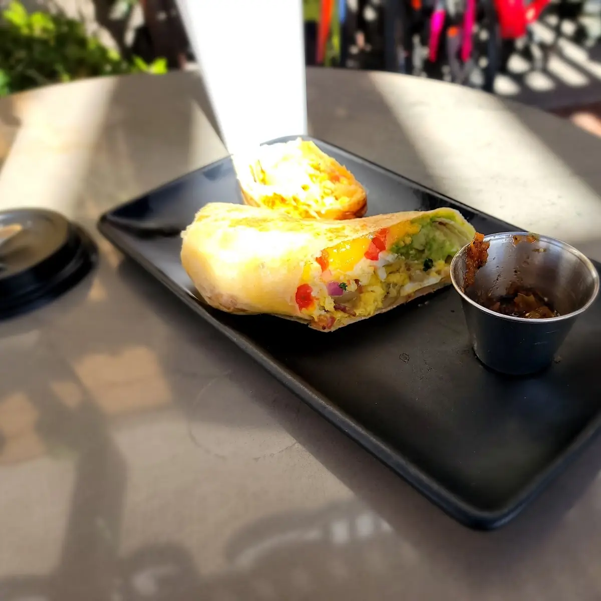 Le Buzz Breakfast Burrito