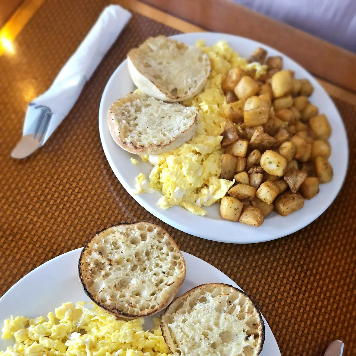 Breakfast Plate, Falls Manor Restaurant