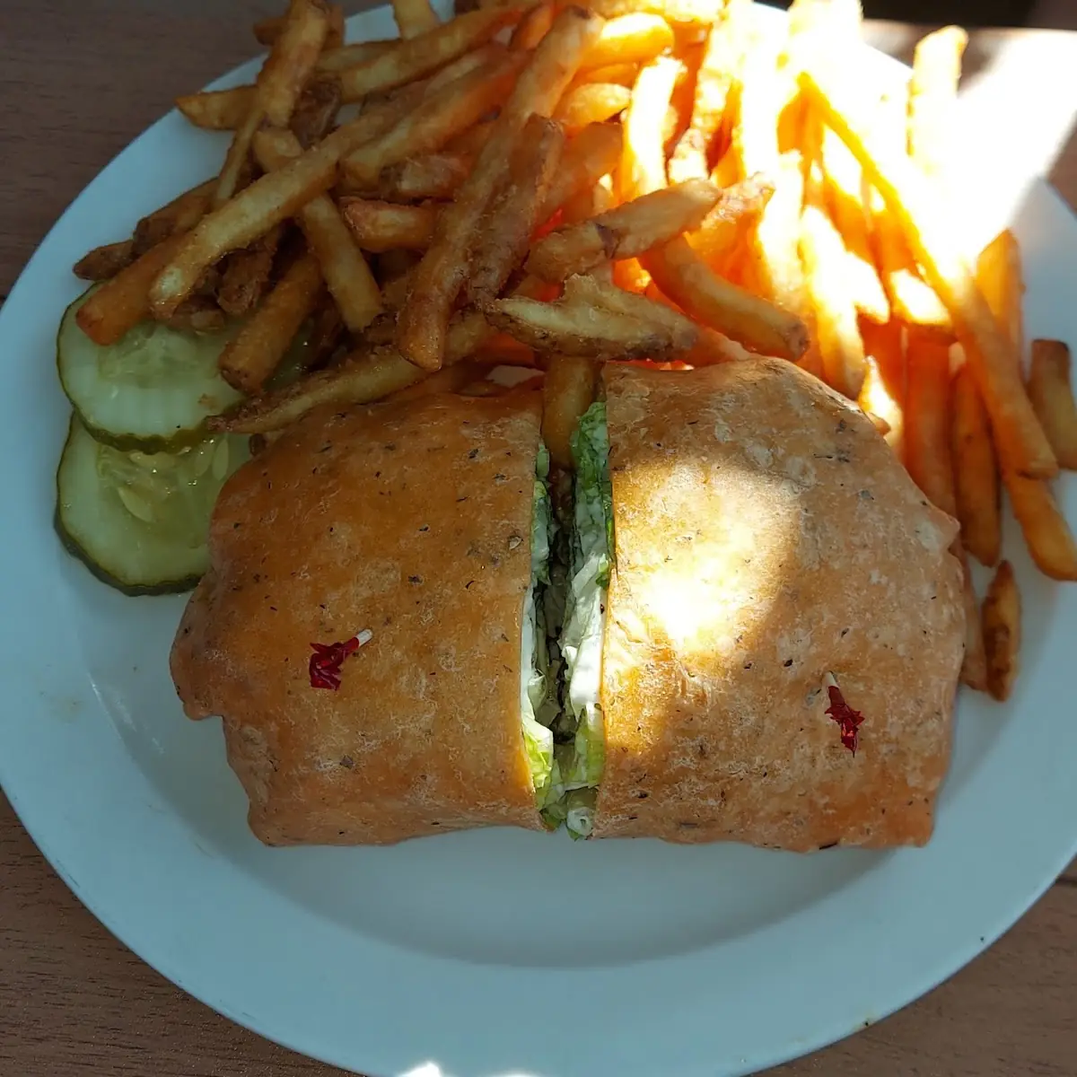 Chicken Wrap, Falls Manor Restaurant
