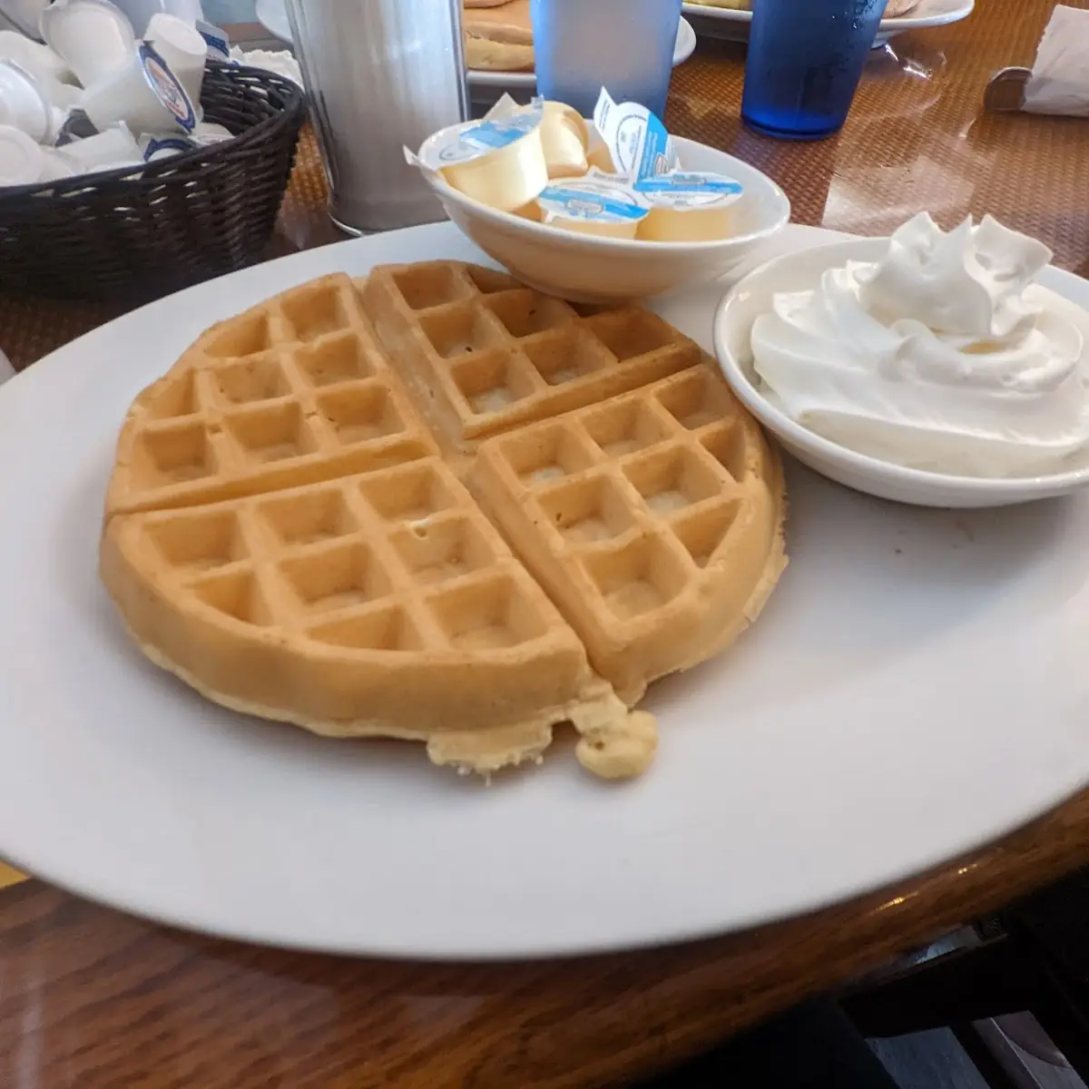 Short-Stack or Jr Waffle, Falls Manor Restaurant