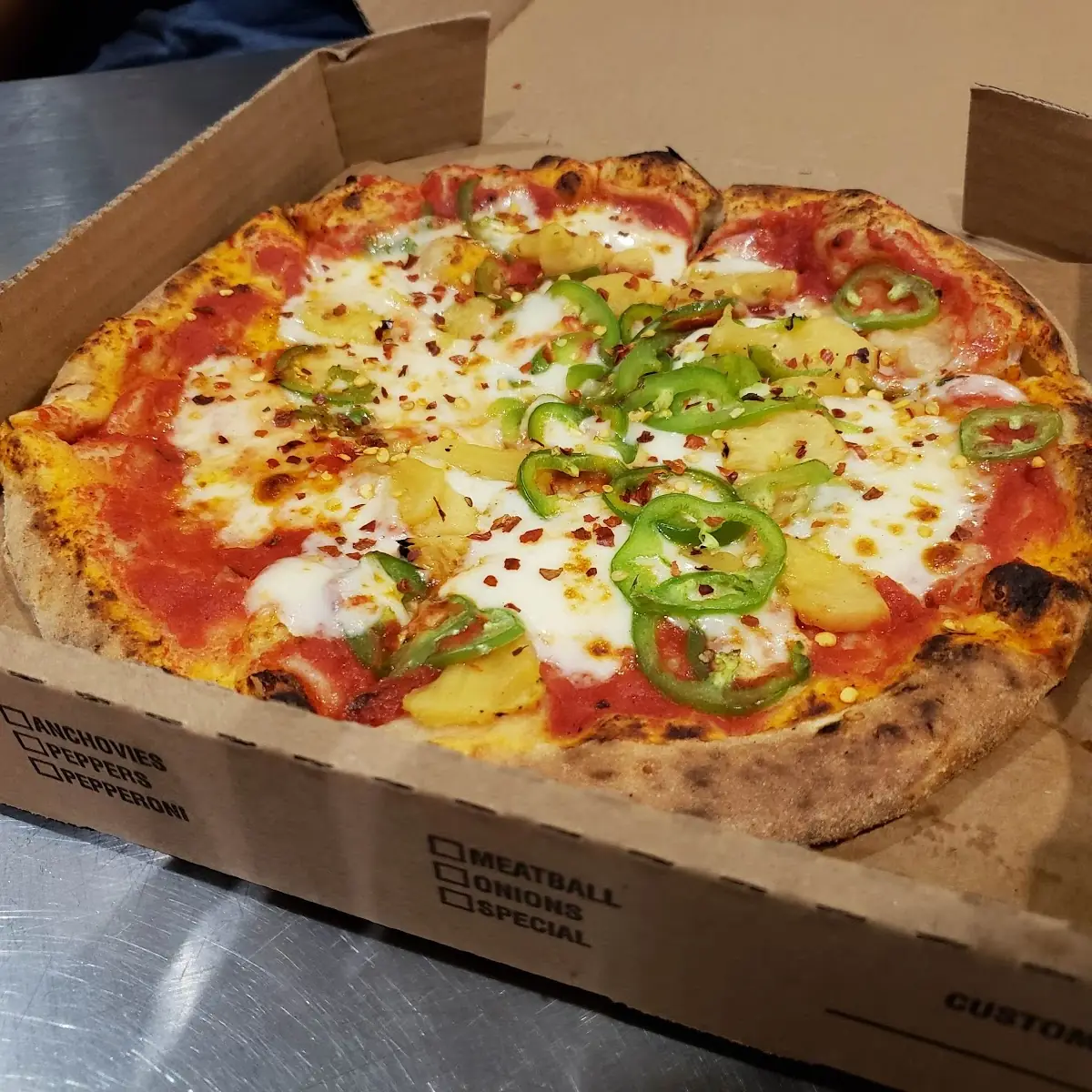 Pineapple Jalapeno Pizza Margherita