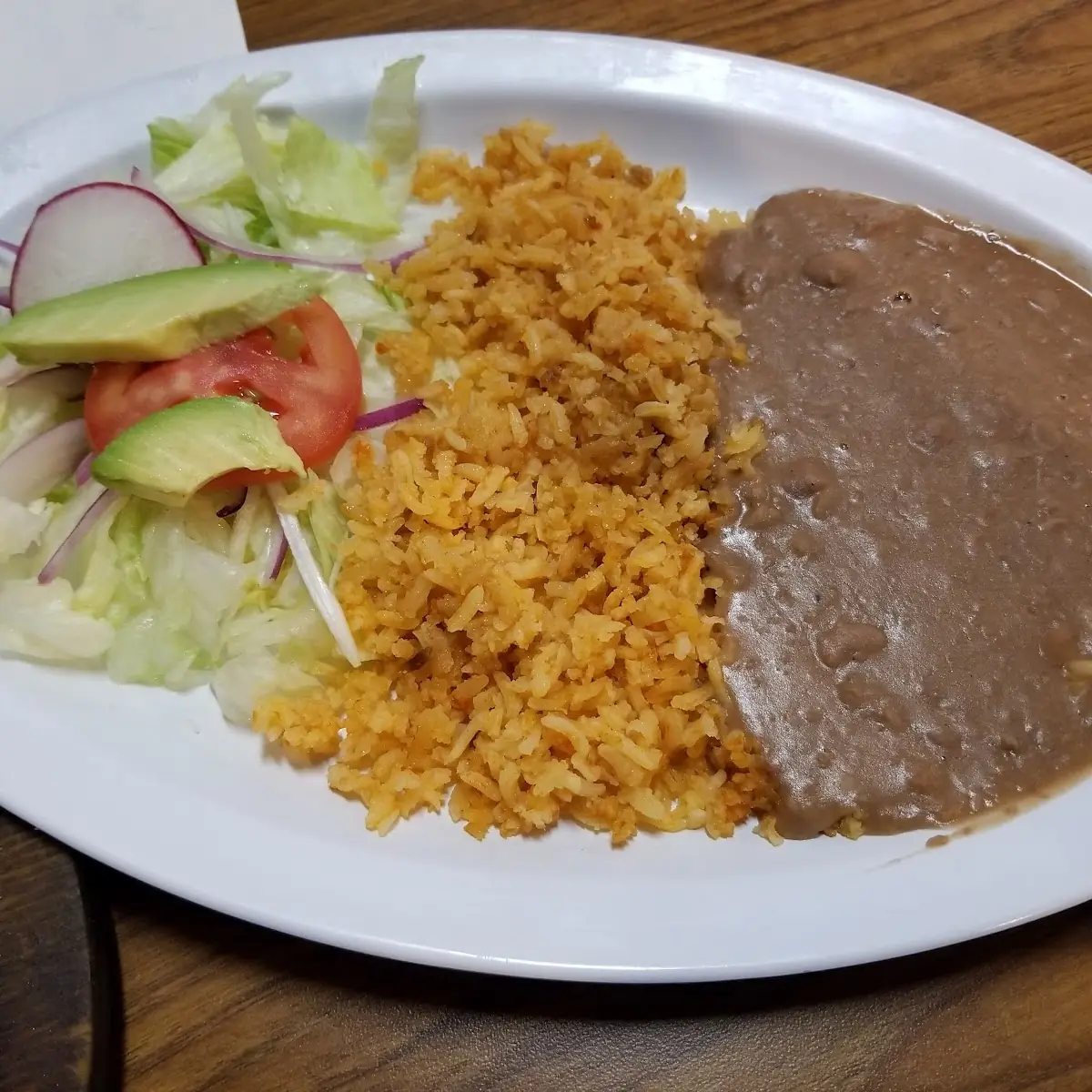 Fajitas Mix Sides-Rice Beans Salad
