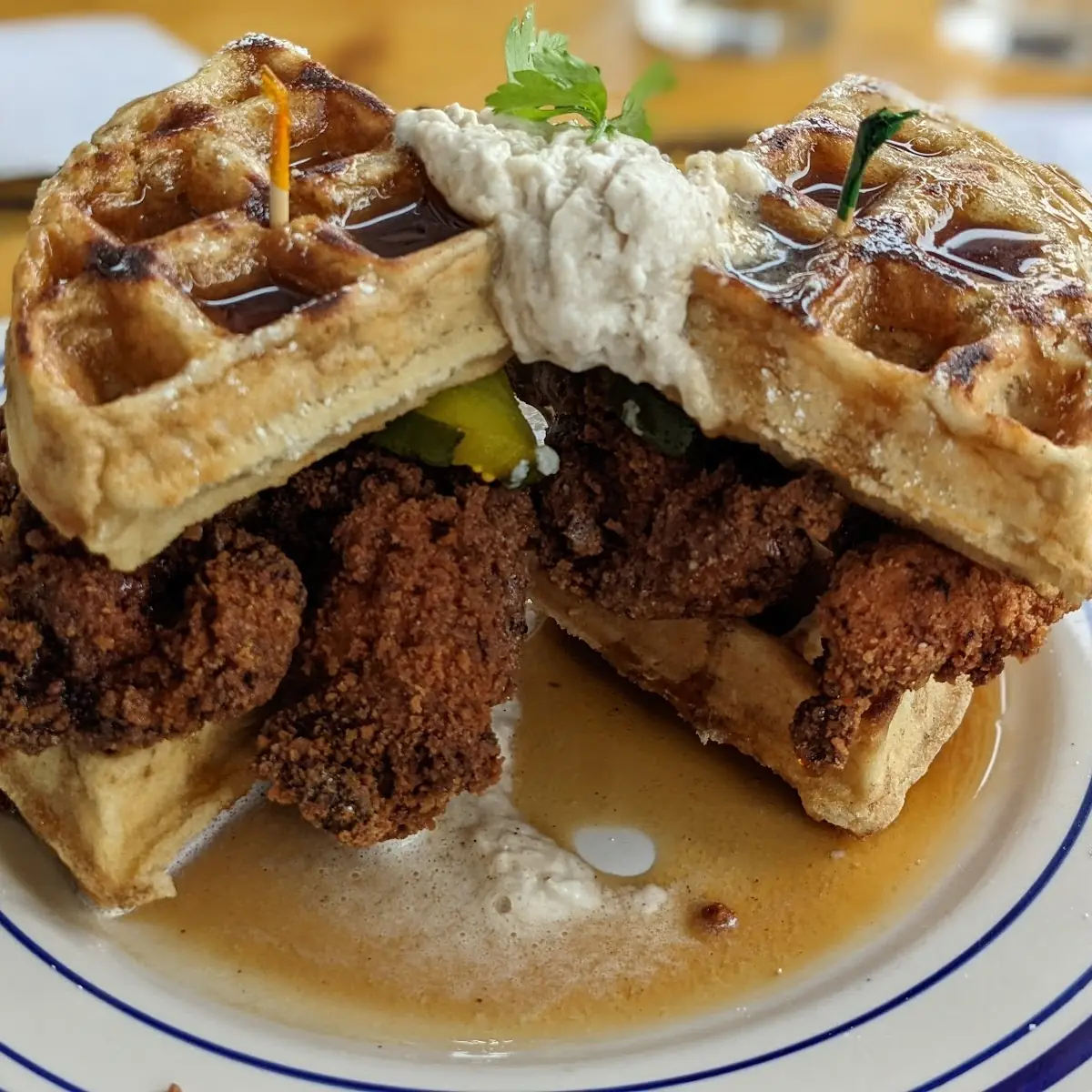 Chicken and Waffles