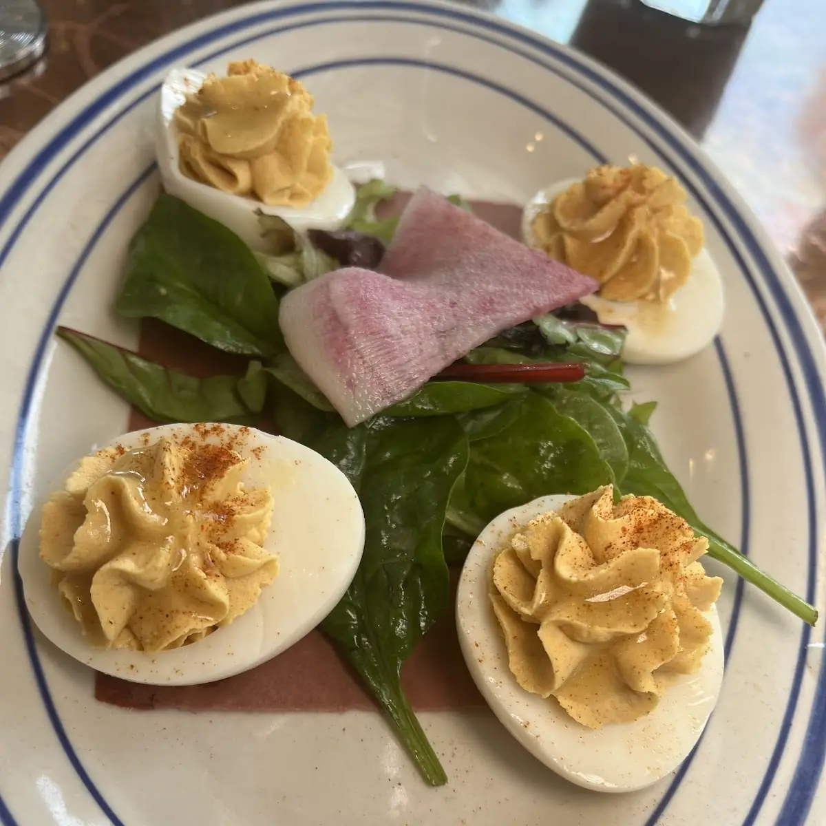 Truffle Deviled Eggs