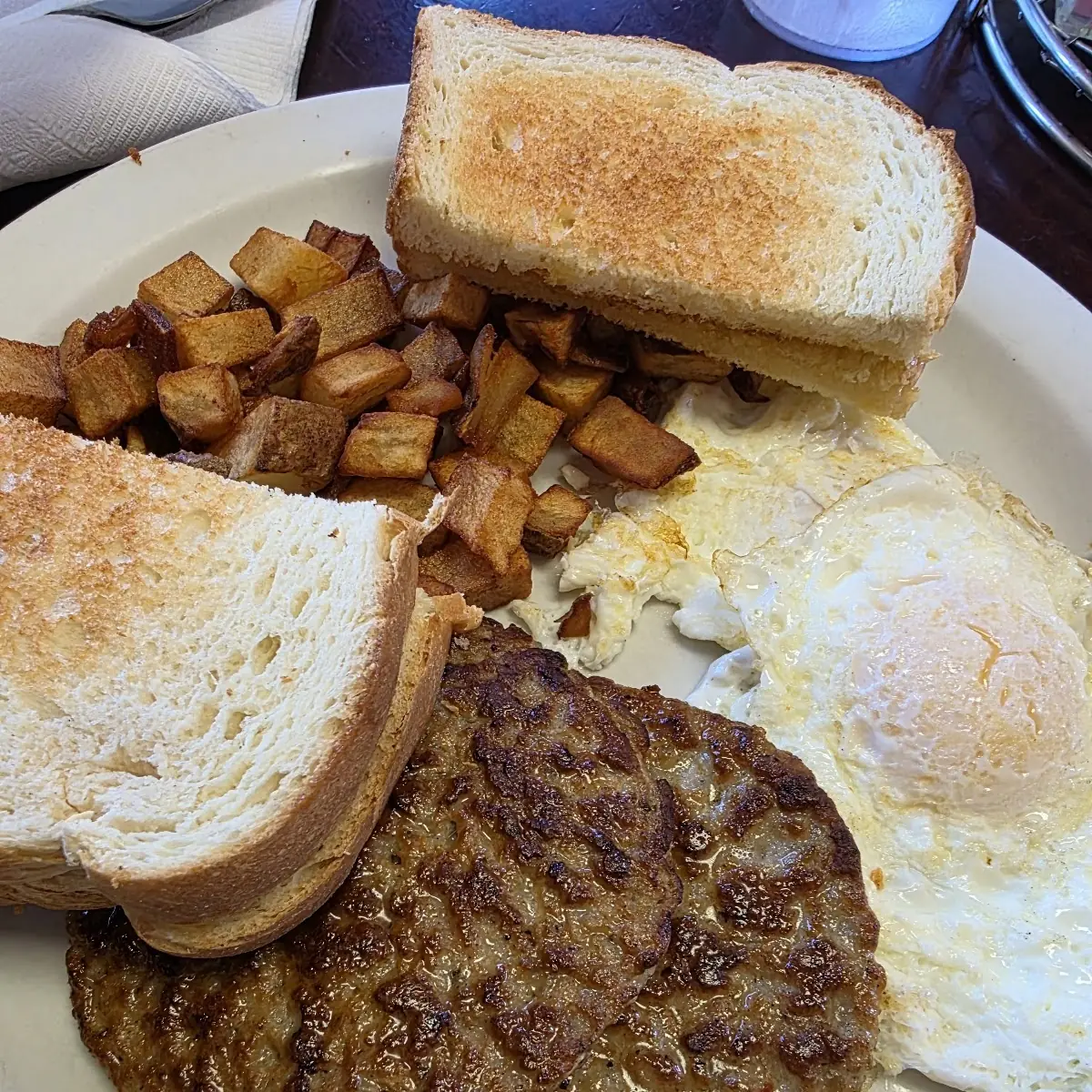 Chicken Fried Steak and Eggs Any Style