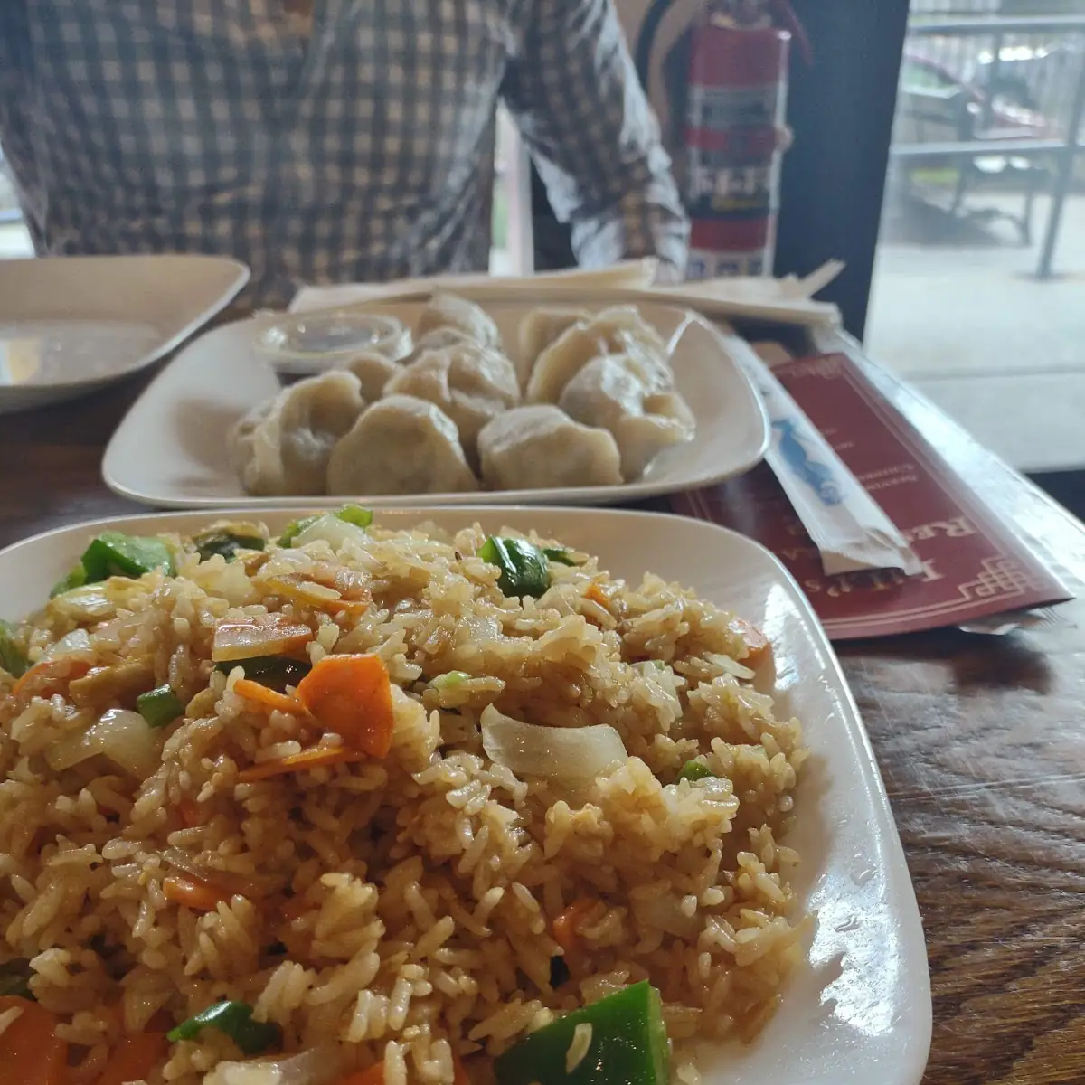 Fried Rice and Dumplings