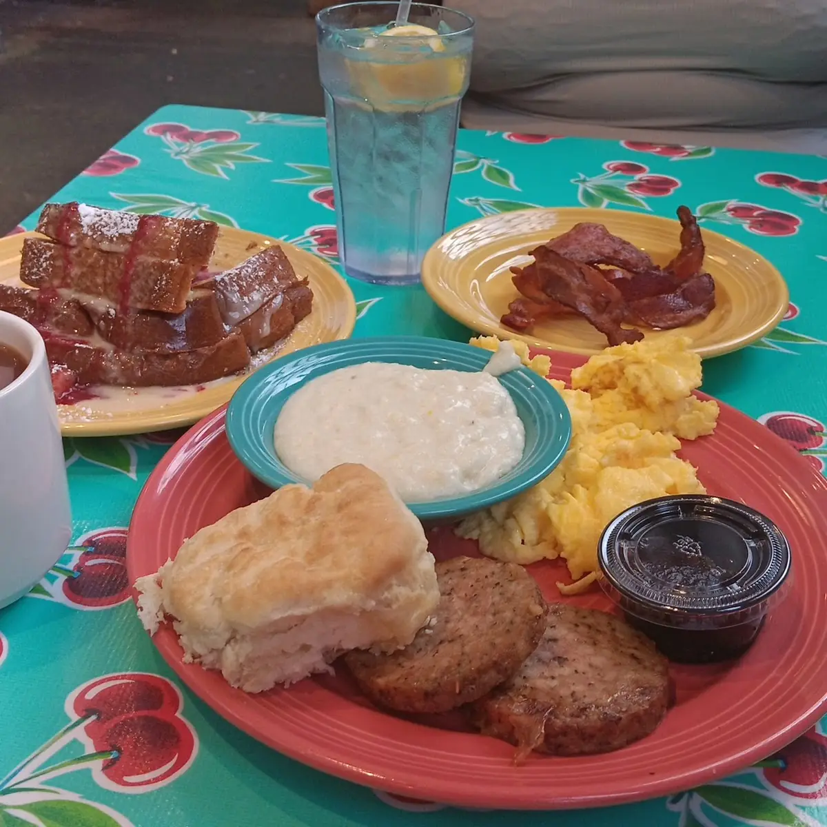 Cheese Cake French Toast Breakfast