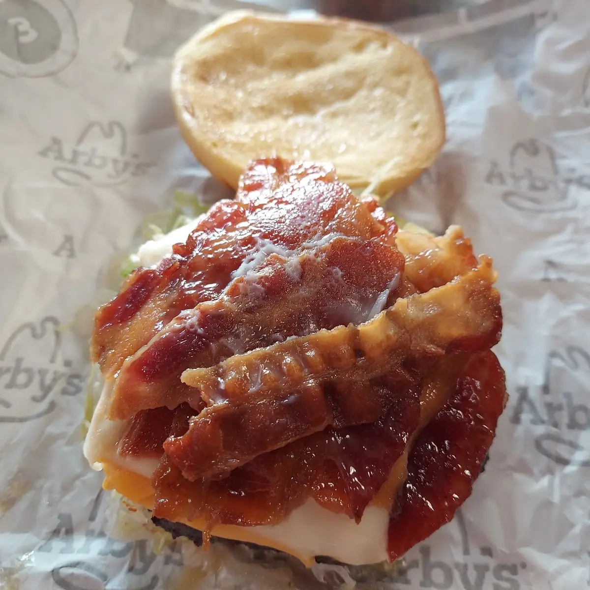 Big Cheesy Bacon Burger