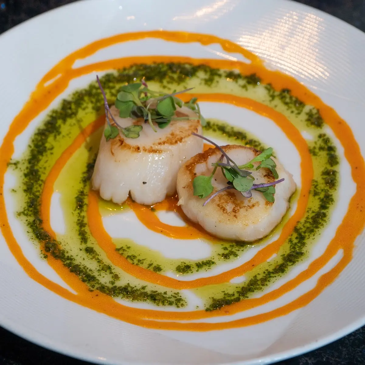Pan Seared Sea Scallops