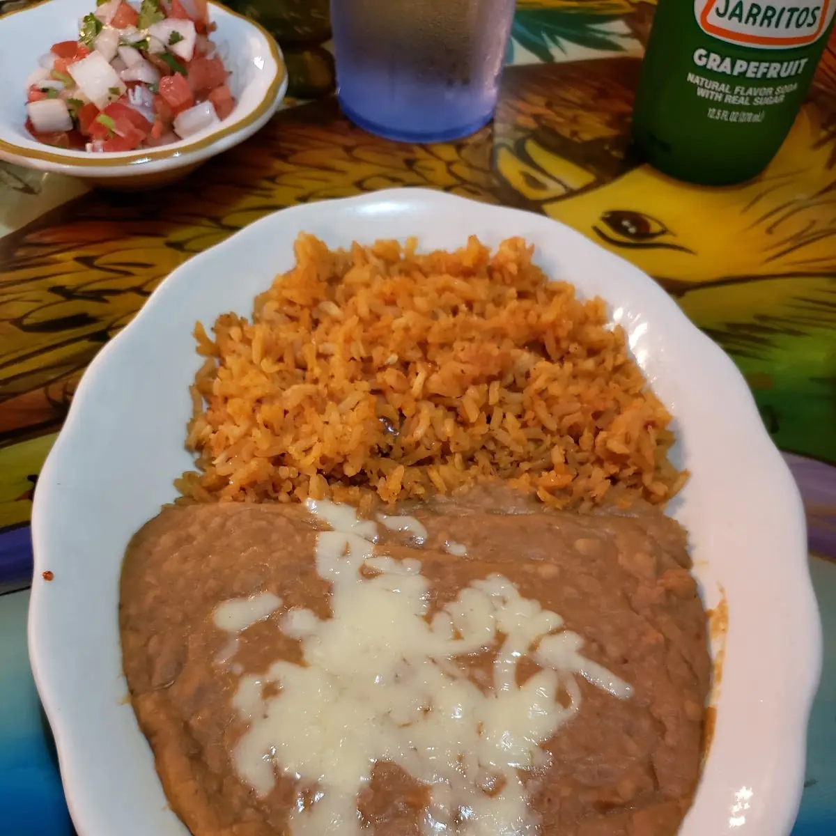 Refried Beans and Rice