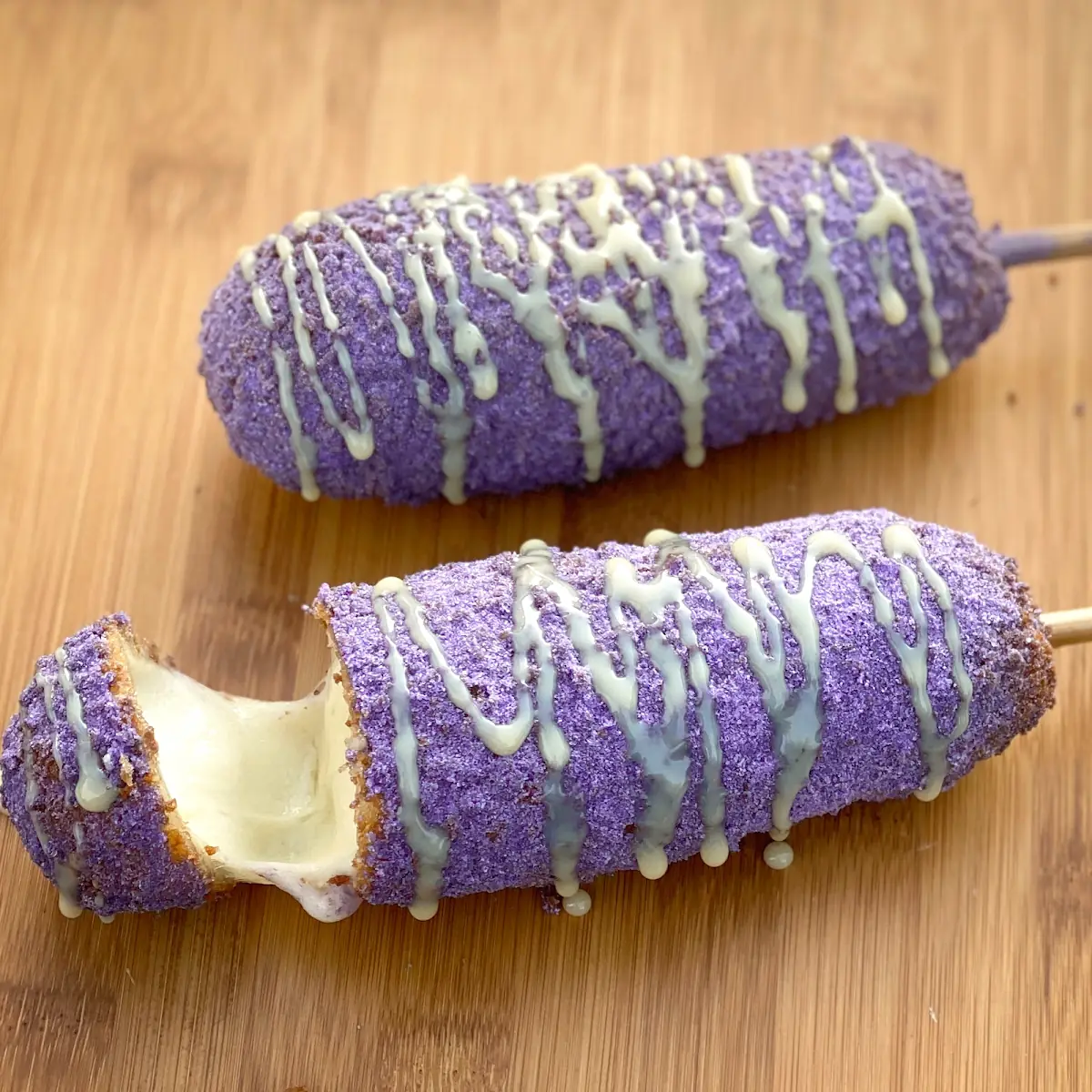 Ube Cheese Dog