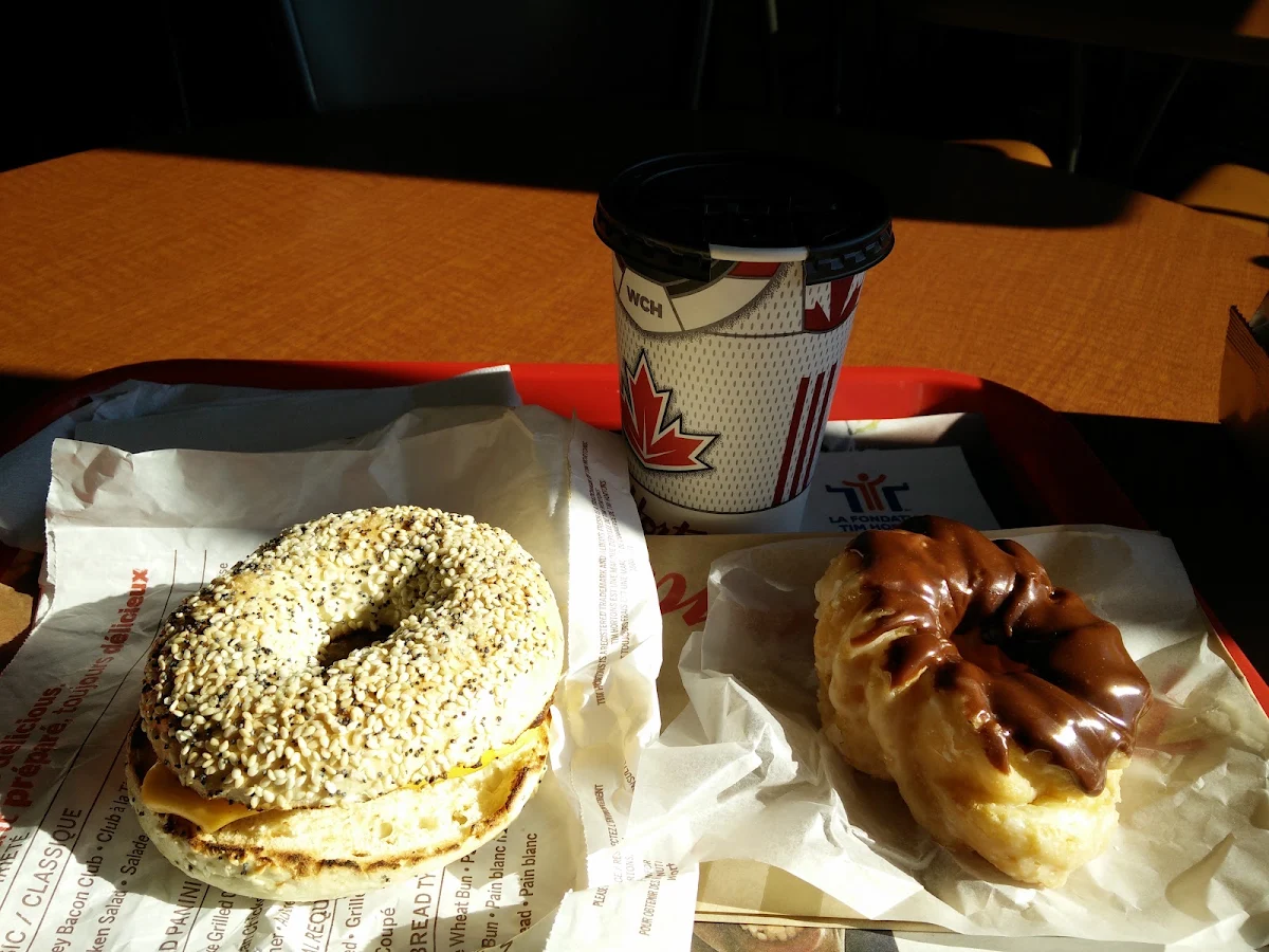 Bagels, Tim Hortons