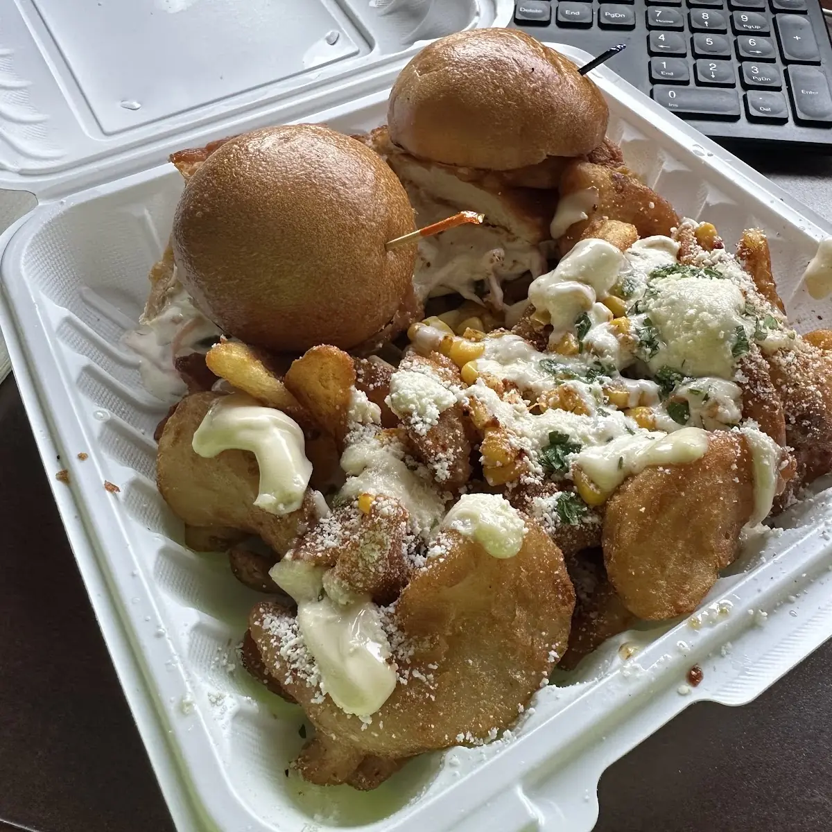 Fried Chicken Caesar Sliders