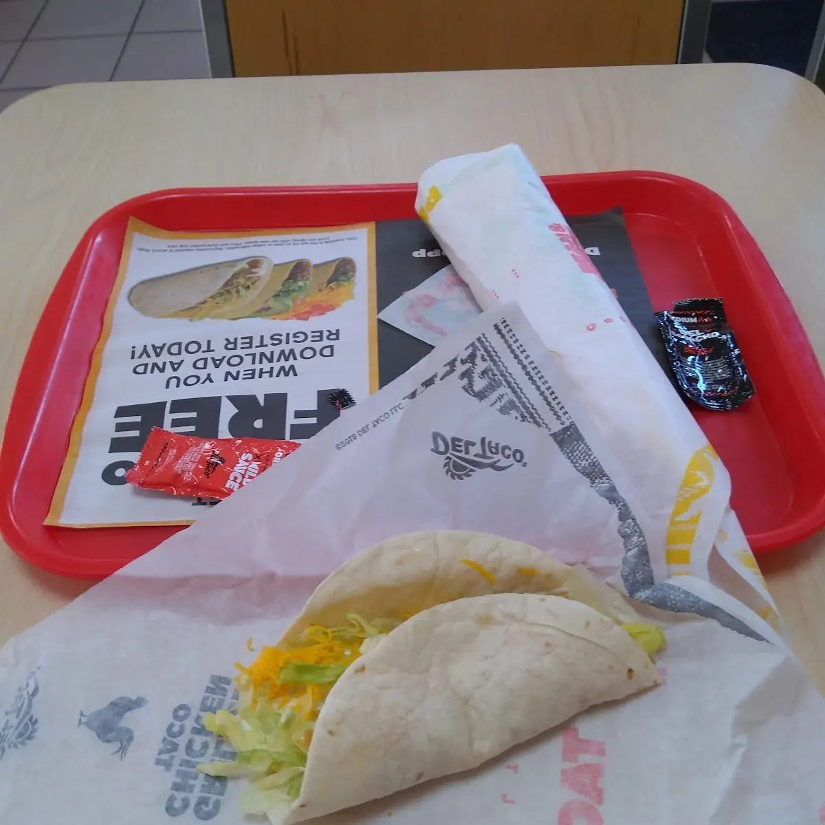 Chicken Soft Taco