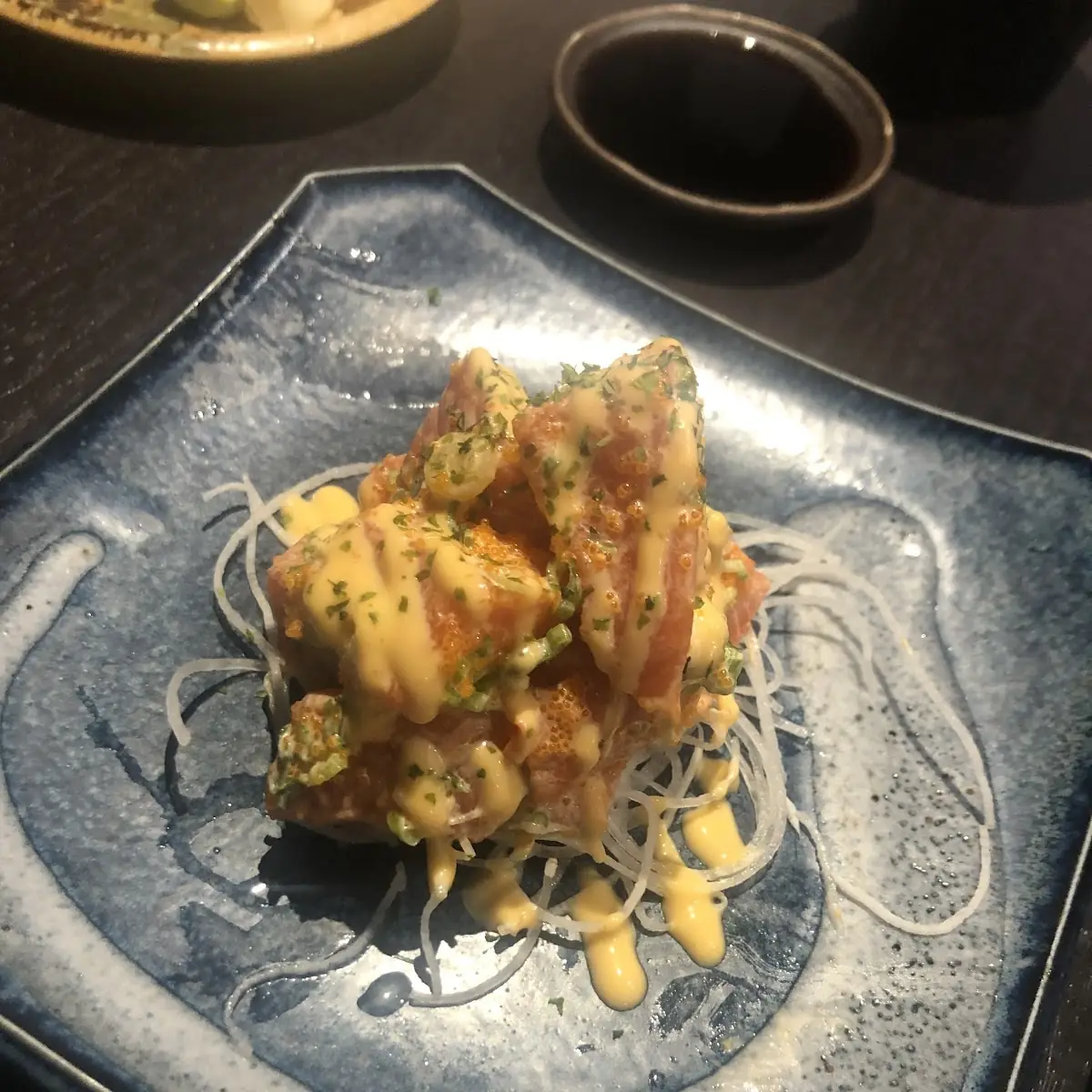 Sockeye Salmon Sashimi, Taka's Sushi