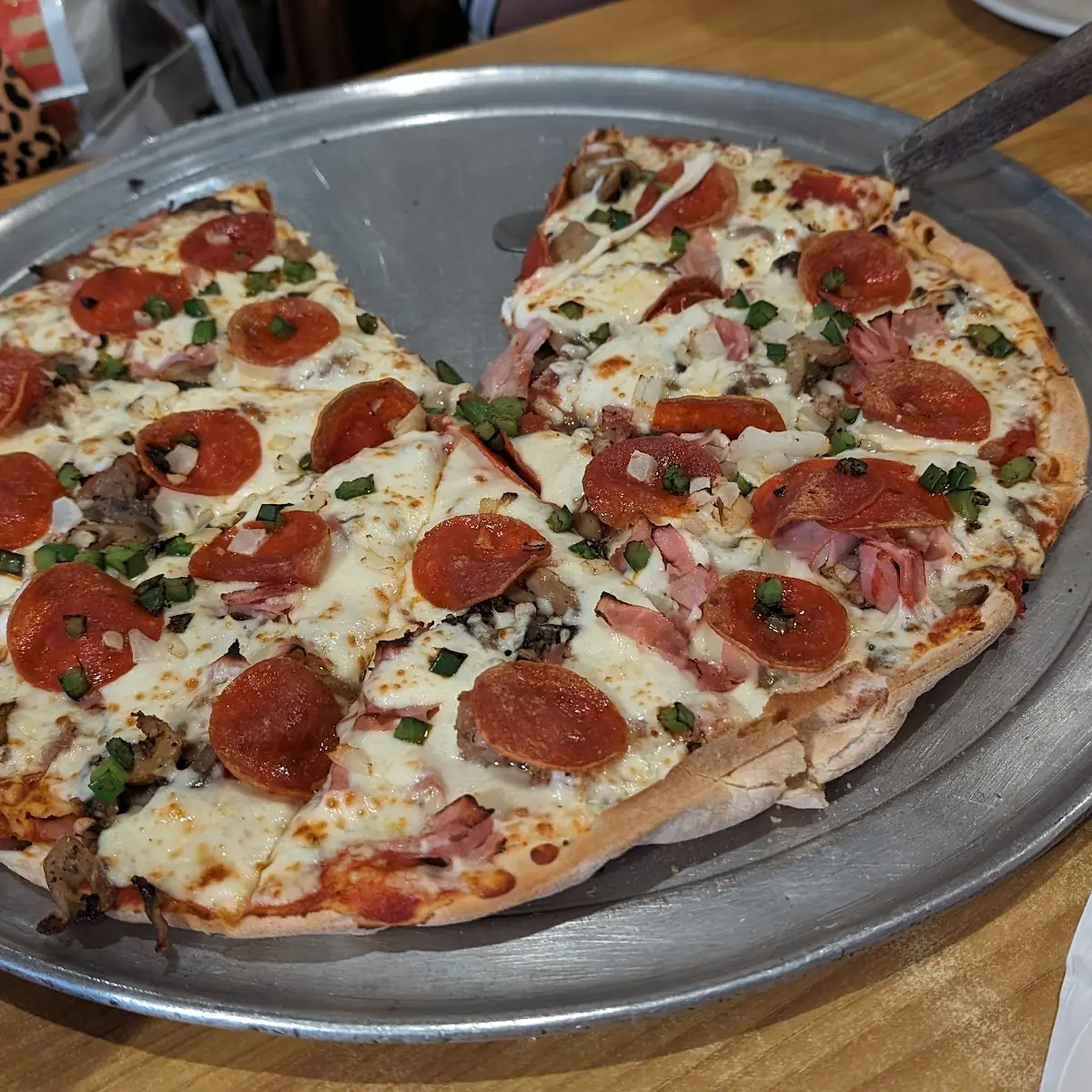 Thin Crust Supreme Pizza