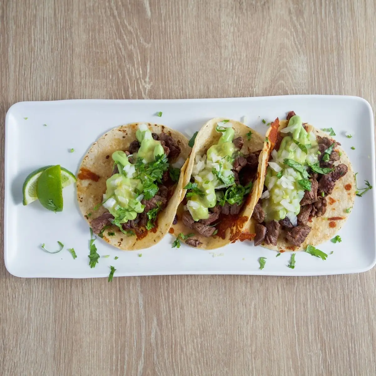 2 Chicken Tacos & Beer