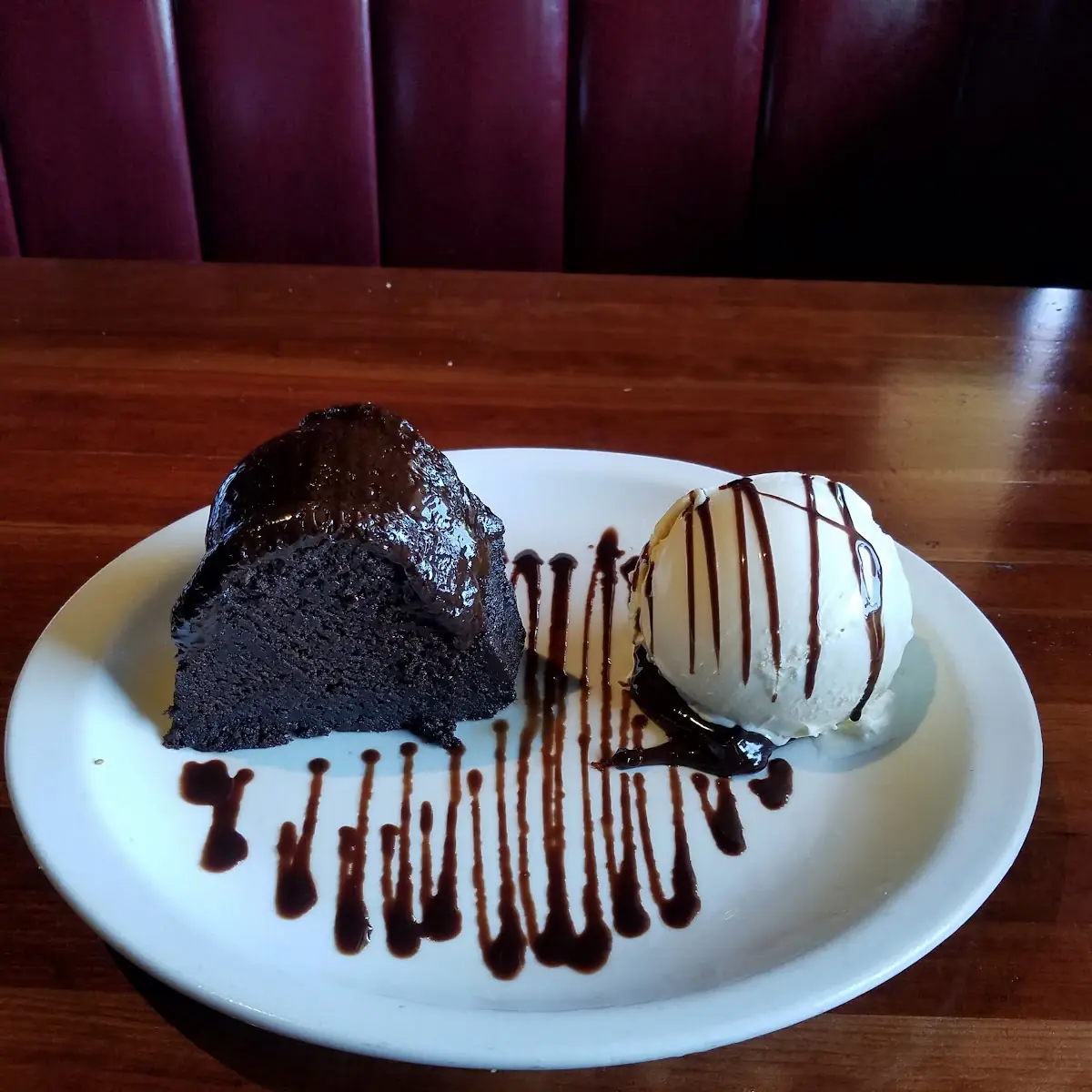 Chocolate Lava Cake & Ice Cream