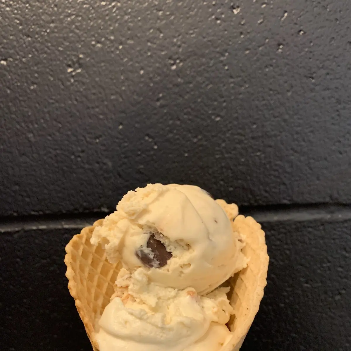 Waffle Cone with 2 Scoops