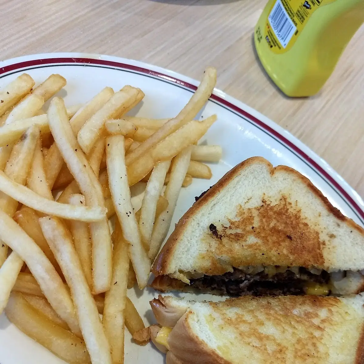 Grilled Cheese with Fries