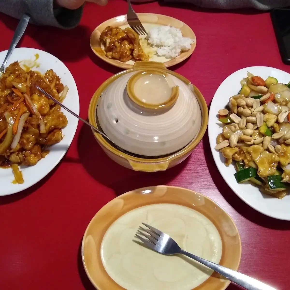 Szechuan Chicken White Rice