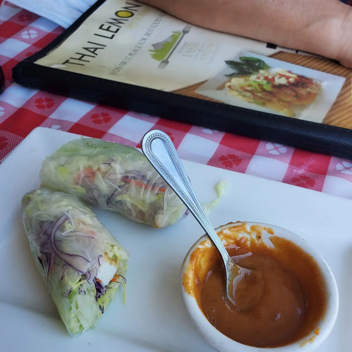 Salad Roll W/ Shrimp