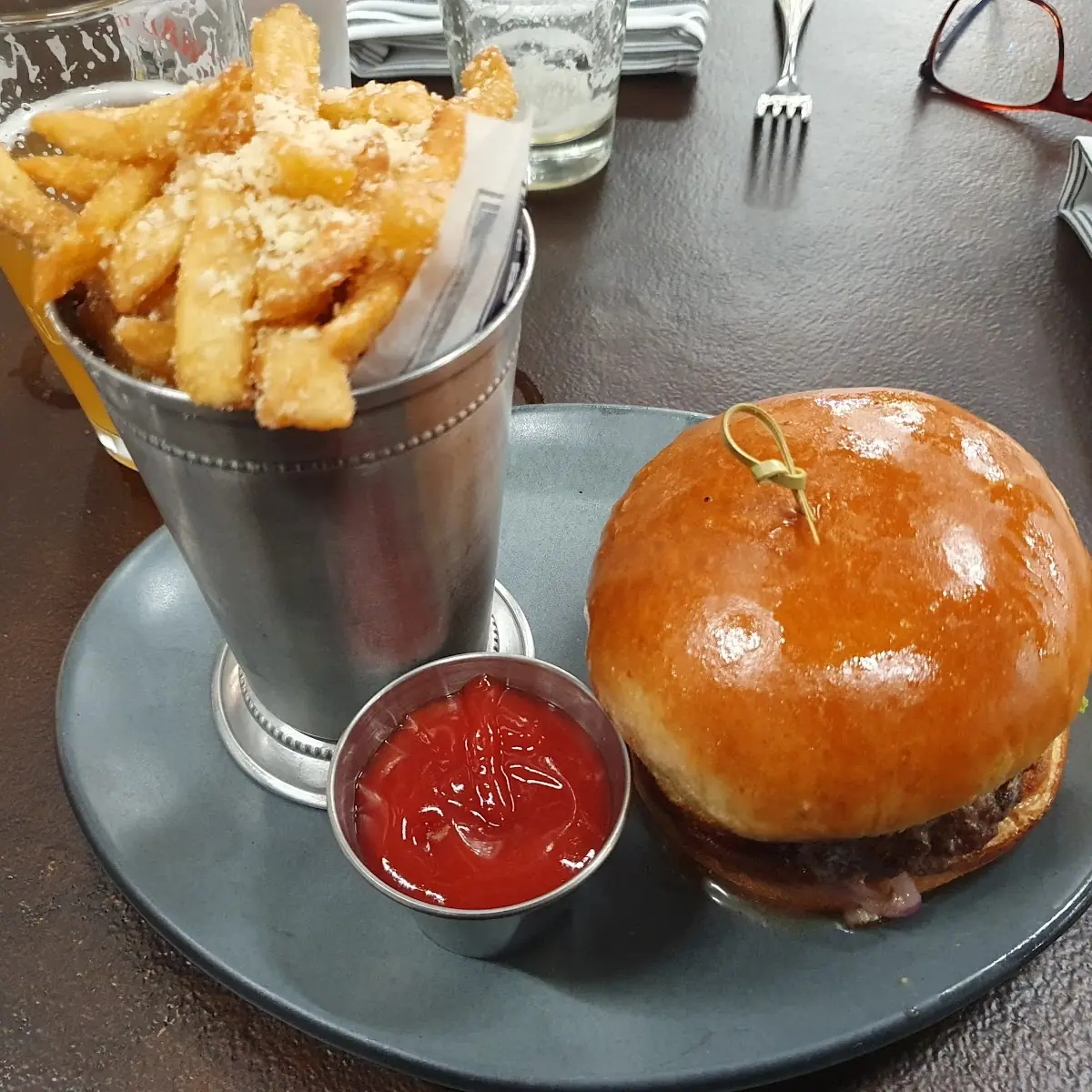 Mushroom Swiss Burger