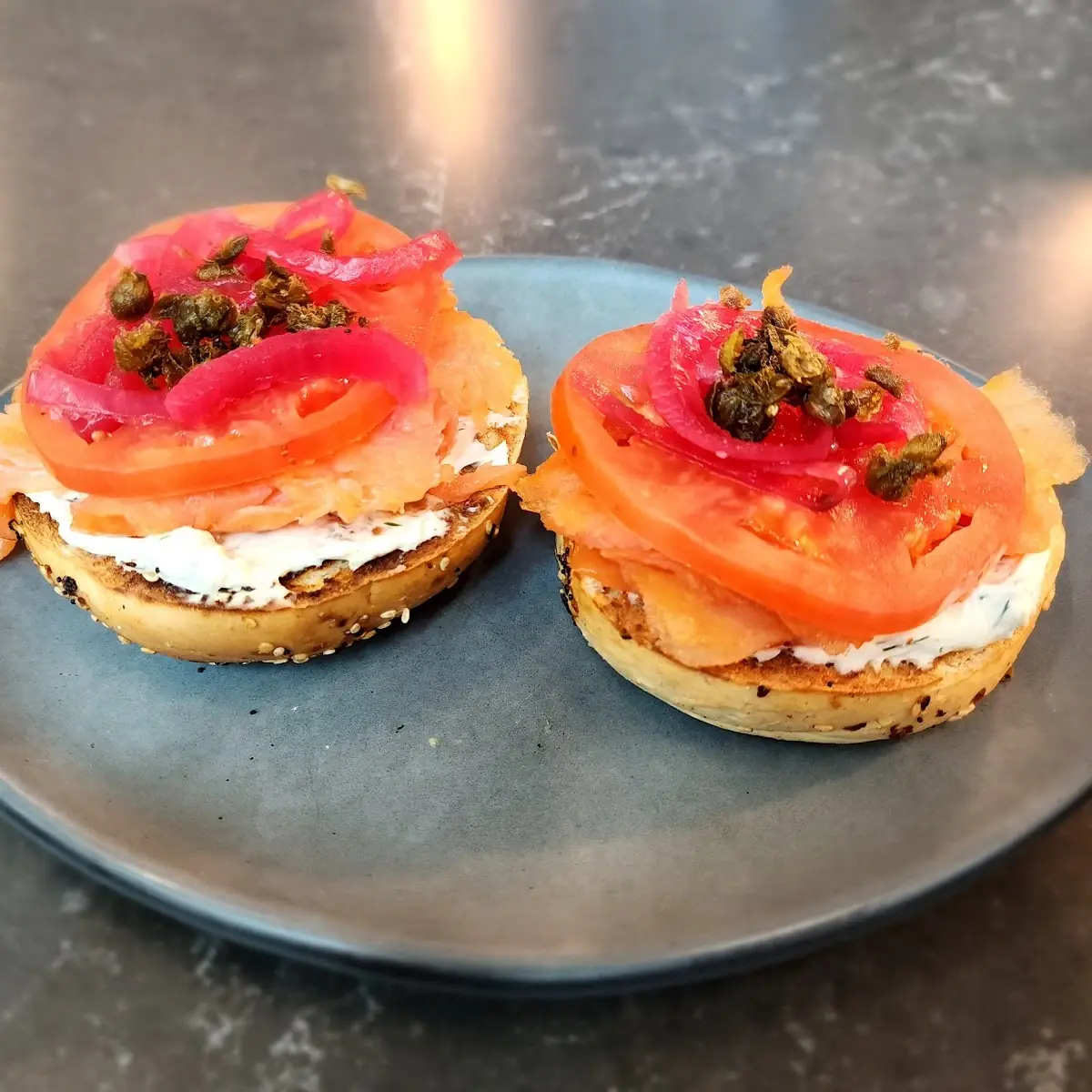 Salmon Bagel