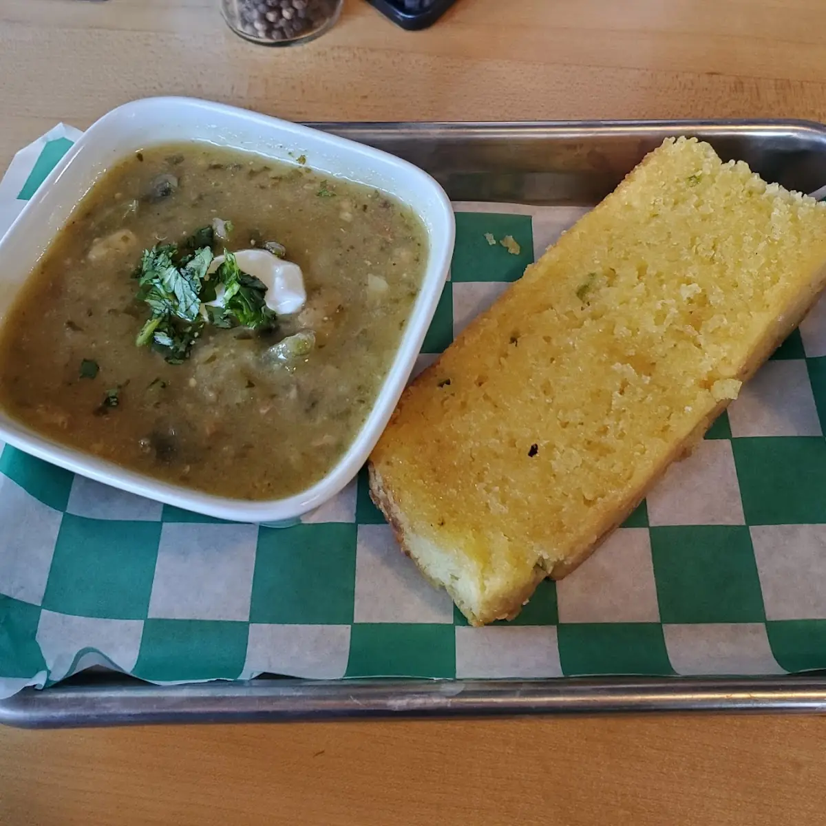 Pork Green Chili Jalapeño Corn Bread