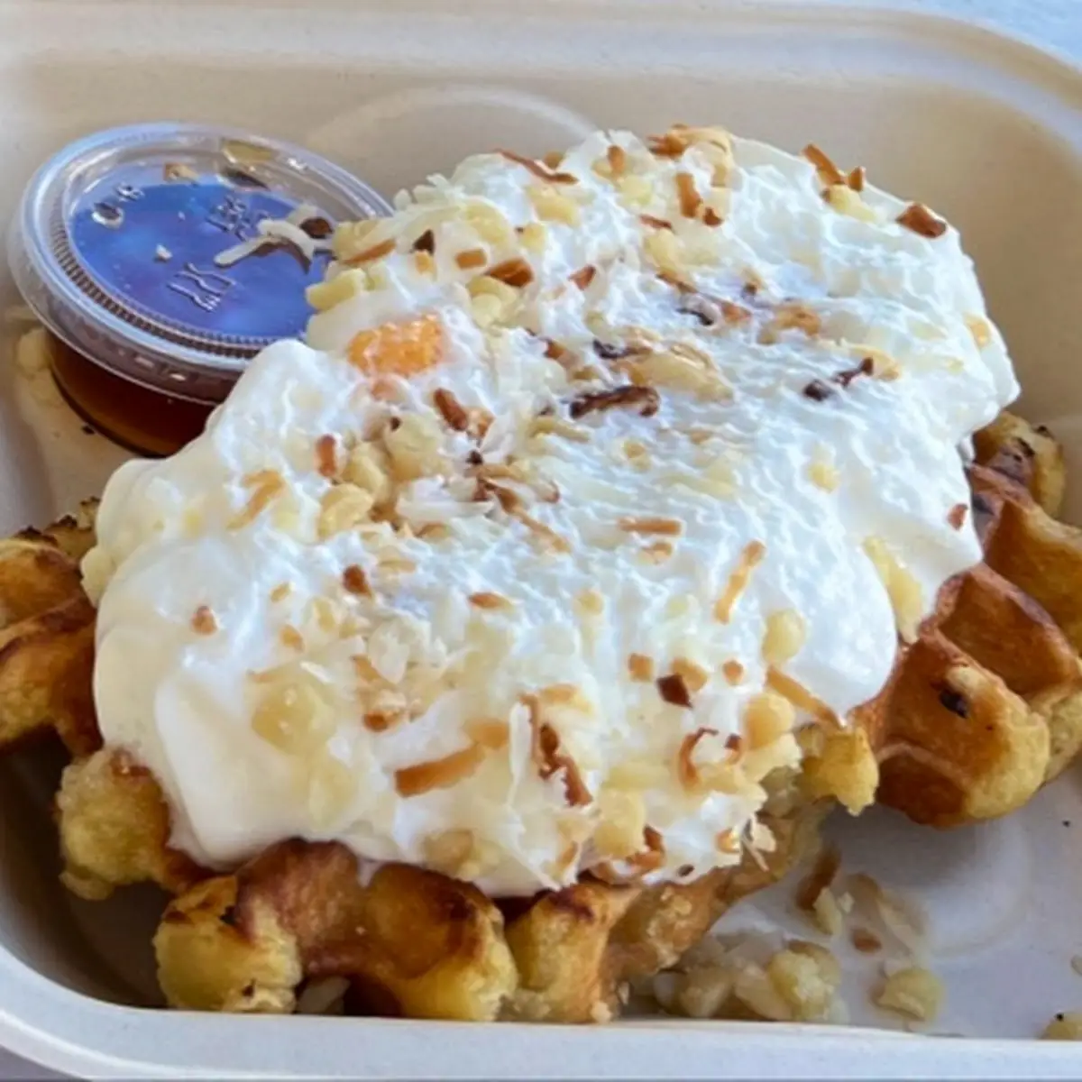 Tropical Waffles
