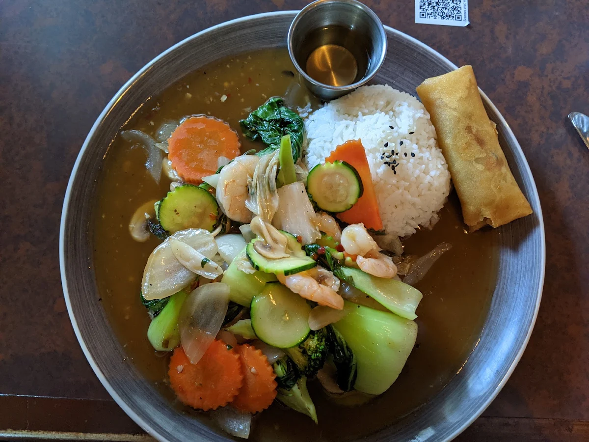 Crevettes Au Basilic Thaï, Les Délices Du Lao-Thai