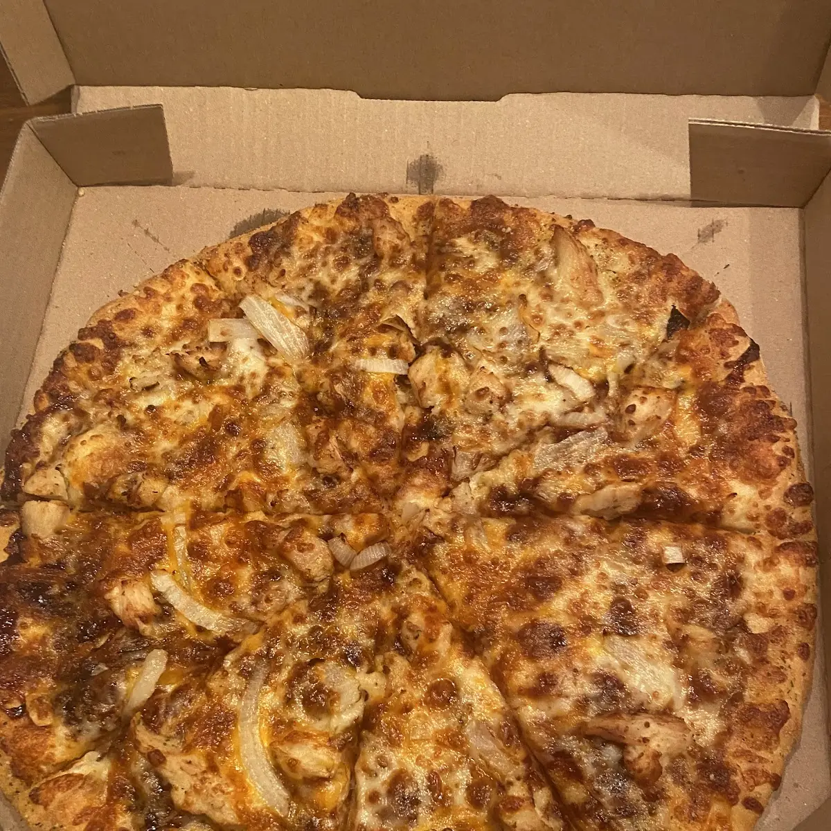 Plain Cheese Pizza from Dominos