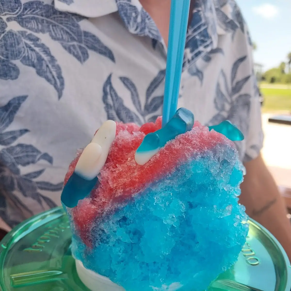 Bahama Mama and Blue Raspberry