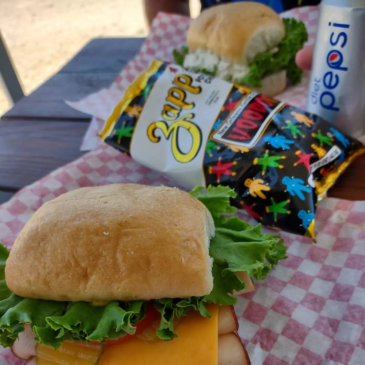 Turkey and Cheese Sandwich