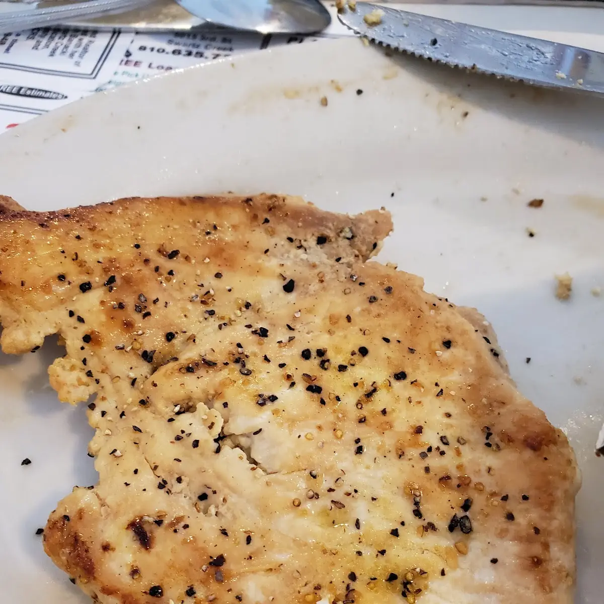 Grilled Lemon Pepper Chicken