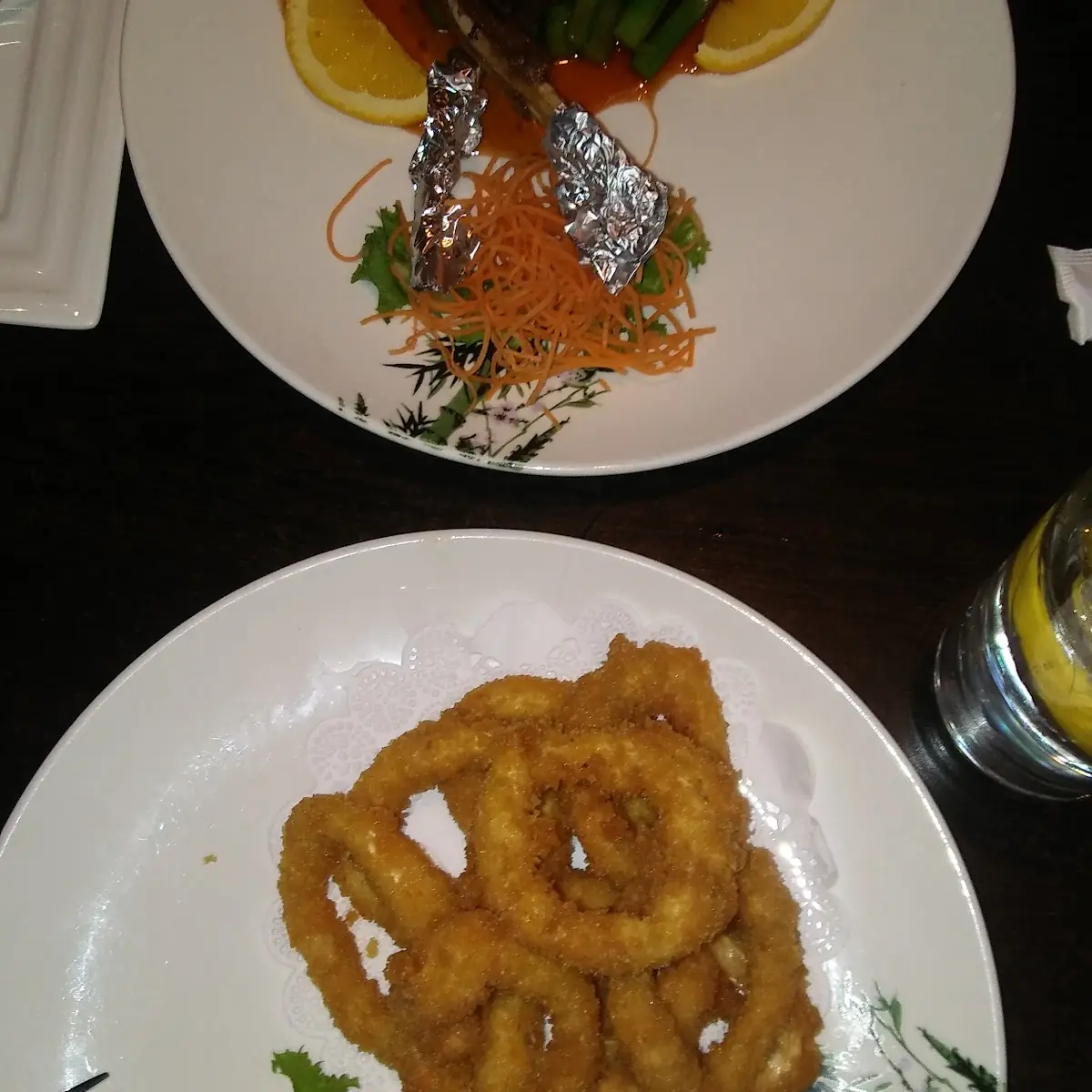 Lamb & Fried Calamari Rings