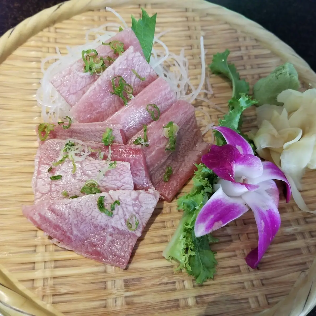 Toro Sashimi Appetizer